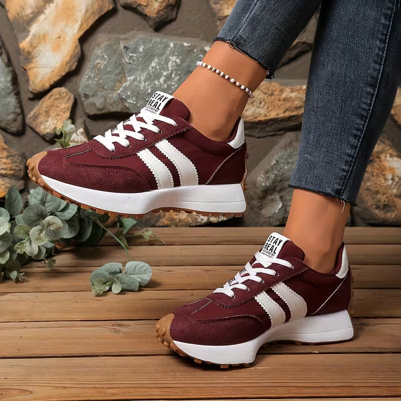 Stay Real - Tenis Ortopédico Femenino Cómodo y Antideslizante